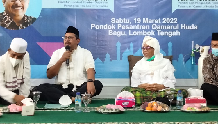 Dirjen SDPPI Kementerian Komunikasi dan Informatika Republik Indonesia (Kominfo RI), Ismail saat menyampaikan materinya (foto: Dokumen/Kemenkominfo)