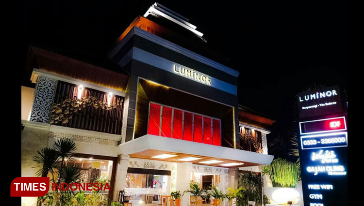 Luminor Hotel Banyuwangi tampak depan (Foto : Rizki Alfian/ TIMESIndonesia)