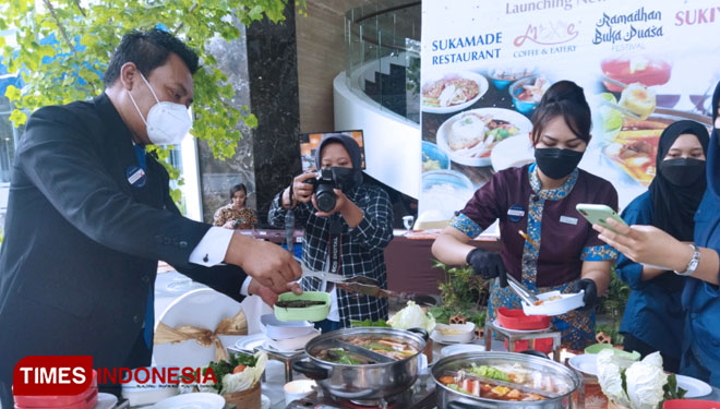 Beragam menu kuliner yang tersedia dari outlet Sukamade Restaurant serta Moxie Coffee and Eatery ASTON Hotel Banyuwangi & Conference Center. (Foto: Rizki Alfian/ TIMESIndonesia)