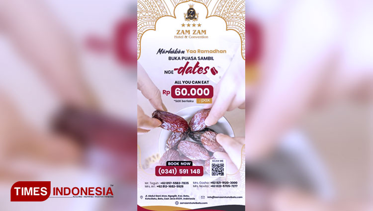 Zam-Zam Hotel Kota Batu Siapkan Paket Bukber