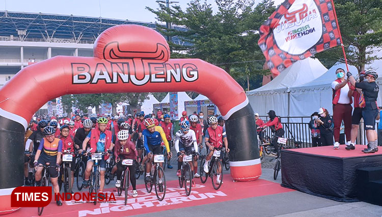 Gelar Banteng Ride And Night Run 2022, PDI Perjuangan Teguhkan Komitmen Megawati