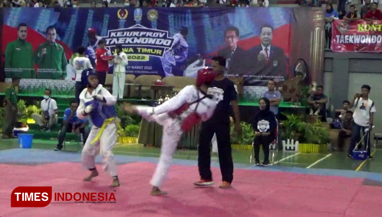 Kejurprov Taekwondo di Kota Probolinggo Berlangsung Tanpa Penonton