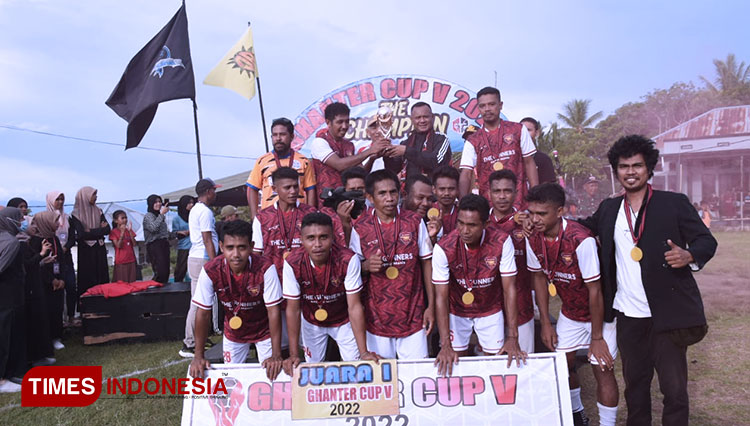 Wakil Wali Kota Tidore Tutup Ghanter Cup V 2022