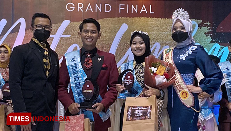 Yovi Perdana Rudiansyah meraih peringkat 1 ajang Duta UMKM Jatim 2022. (FOTO: AJP TIMES Indonesia)
