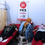 Jelang Ramadan, PKS Majalengka Gelar Donor Darah dan Bagi-Bagi Jadwal Imsakiyah