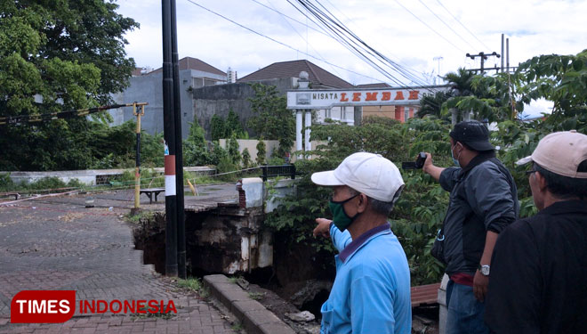 Longsor dan Rawan Ambrol, Jembatan Lembah Dieng Ditutup Total