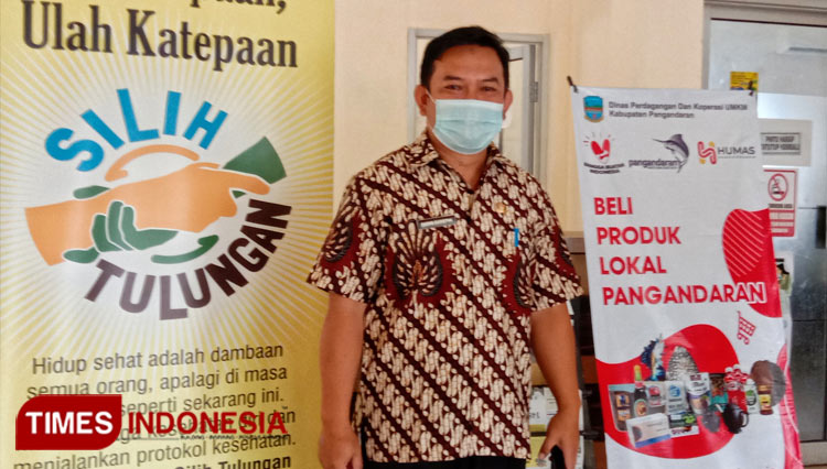 Kepala Bagian Ekonomi di Sekretariat Daerah (Setda) Kabupaten Pangandaran Dadan Sugista. (FOTO: Syamsul Ma'arif/TIMES Indonesia)
