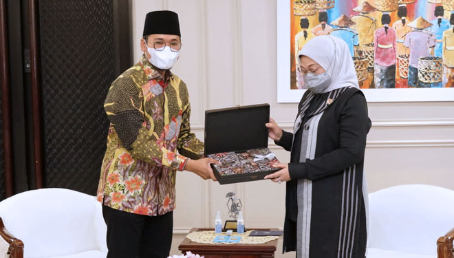 Kunjungi Kemenaker RI, Bupati Bangkalan Bahas Peningkatan Kualitas SDM