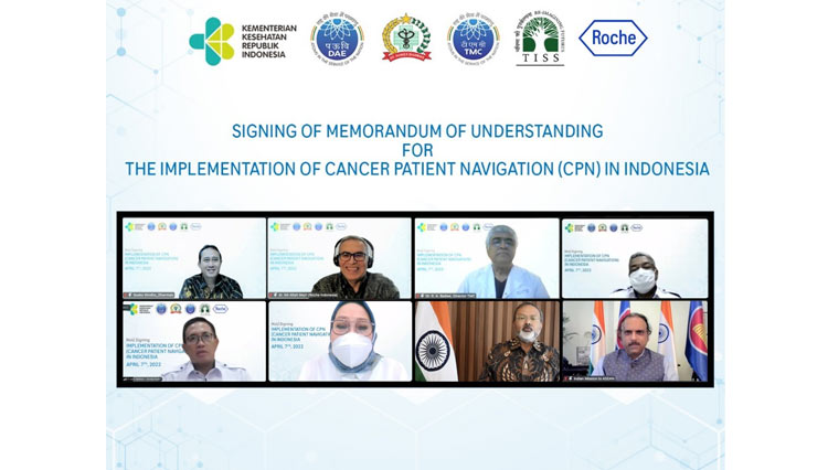 Roche Indonesia, Dharmais dan Tata Memorial Center Lakukan Penandatanganan Perjanjian Bersama