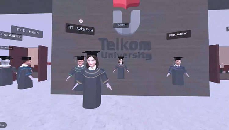Telkom University Gelar Wisuda Metaverse Pertama di Indonesia