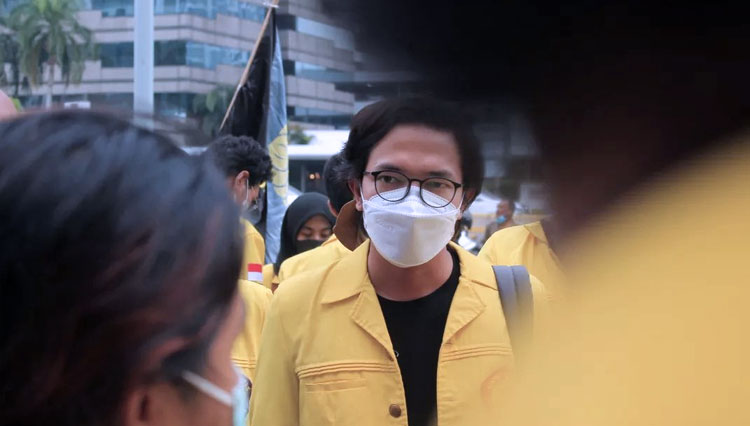 Ketua BEM UI Bayu Satria Utama. (FOTO: Instagram Bayu Satria Utama)