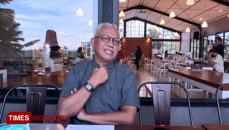 Bakal Calon Rektor Universitas Brawijaya (UB) Prof Candra Fajri Ananda. (FOTO: Naufal Ardiansyah/TIMES Indonesia)