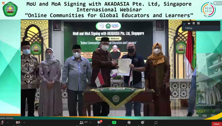 Kembangkan Teknologi Pendidikan, UNISMA Libatkan Akadasia Singapore