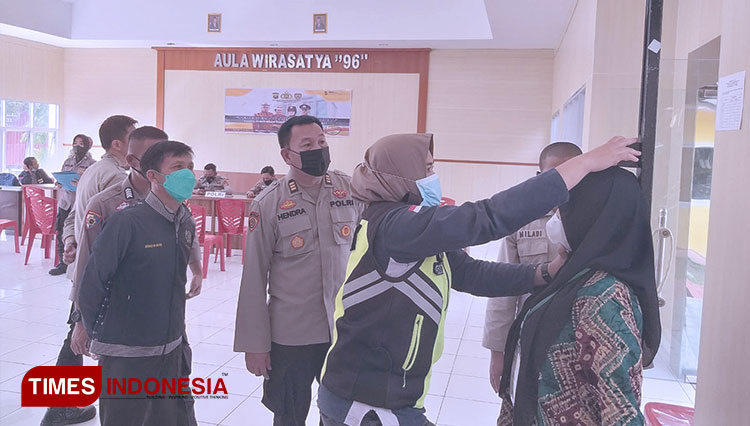 Seleksi anggota POLRI melibatkan pengawas eksternal salah satunya dari unsur Wartawan PWI (Foto: Asnadi/TIMES Indonesia)