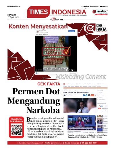 Edisi Minggu, 17 April 2022: E-Koran, Bacaan Positif Masyarakat 5.0