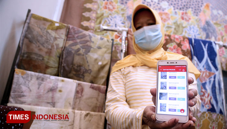 E-Peken aplikasi belanja kebutuhan pokok milik Pemerintah Kota Surabaya. (FOTO: Kominfo Surabaya for TIMES Indonesia) 