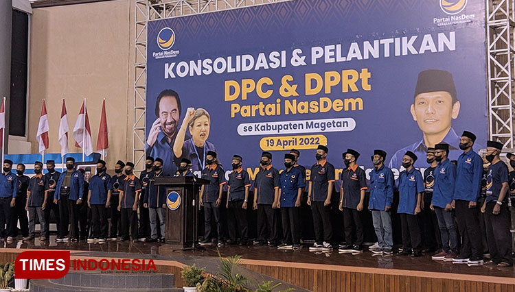 Partai NasDem Targetkan Kursi Pimpinan Dewan Kabupaten Magetan di Pemilu 2024