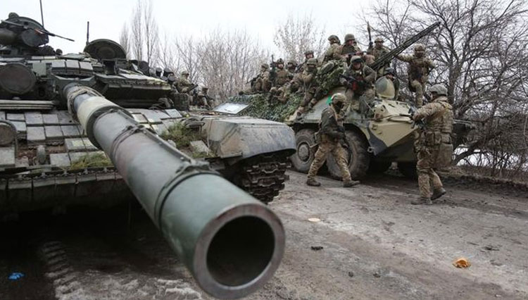 Rusia Memulai Pertempuran Skala Besar di Ukraina Timur
