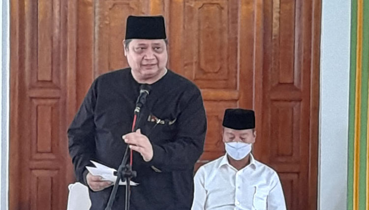 Di Ponpes Suryalaya, Airlangga Hartarto Harap Pesantren Terus Lahirkan Santripreneur
