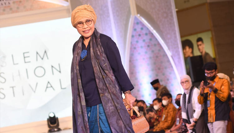 Indah Kurnia Dukung Agenda East Java Moslem Fashion Festival