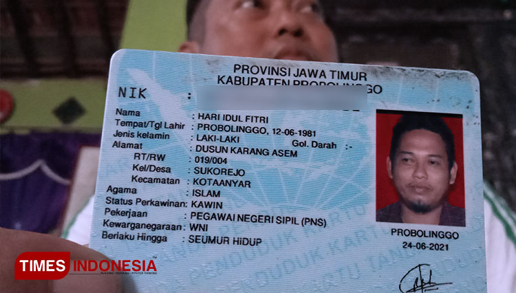 Punya Nama Hari Idul Fitri, Pria di Probolinggo Ini Menangis Setiap Lebaran Tiba