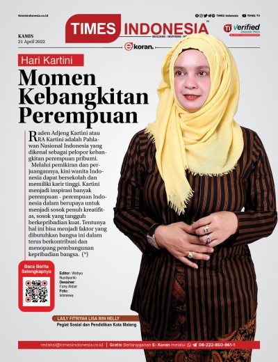 Edisi Kamis, 21 April 2022: E-Koran, Bacaan Positif Masyarakat 5.0