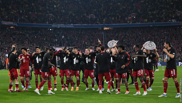 Kalahkan Dortmund, Bayern Muenchen Genggam Juara Liga Jerman Lebih Cepat
