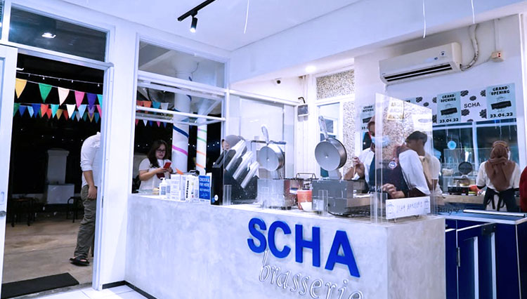 Scha Brasserie, kafe di Jalan Hang Jebat No.14, Kebayoran Baru, Jakarta Selatan yang menawarkan tempat nongkrong dan makan asyik untuk kaum muda. (foto: dok Scha Brasserie)