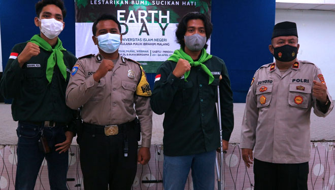 Mapala Tursina UIN Malang Kampanye Lingkungan di Hari Bumi