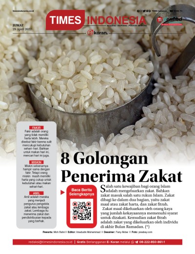 Edisi Jumat, 29 April 2022: E-Koran, Bacaan Positif Masyarakat 5.0