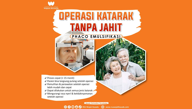 Poli Spesialis Mata RSU Wajak Husada Malang melayani operasi katarak dengan metode Pacho Emulsifikasi. (FOTO: AJP TIMES Indonesia)