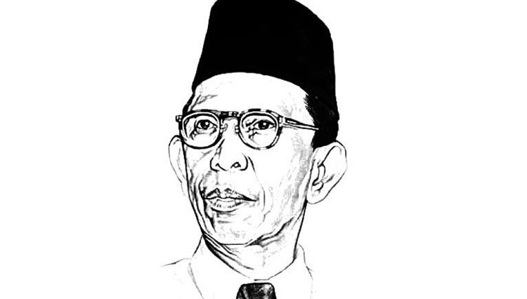 Ilustrasi gambar pahlawan Nasional, Ki Hajar Dewantara. (foto: kelderanews.com)