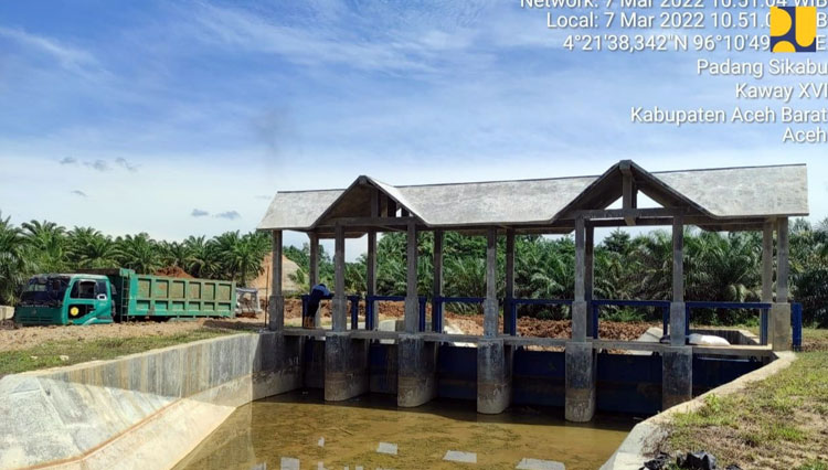 Kementerian PUPR RI: Pembangunan Jaringan Irigasi Lhok Guci Aceh akan Aliri 18.542 Ha Sawah