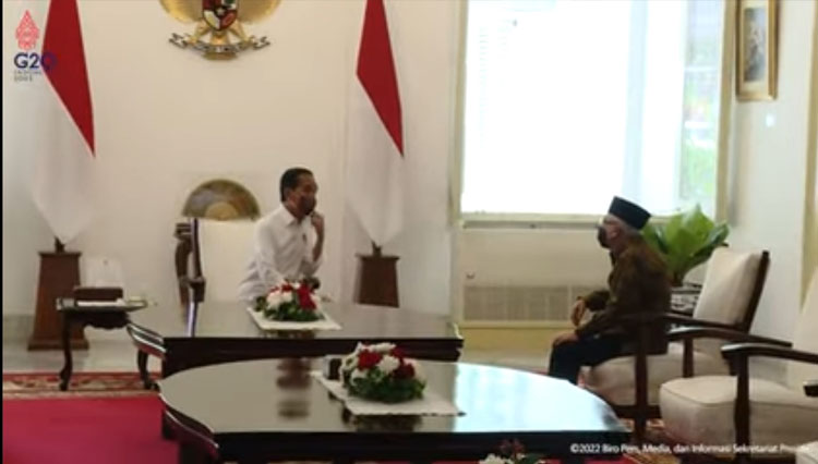 Wapres RI KH Ma'ruf Amin Temui Presiden RI Jokowi di Istana, Ada Apa?