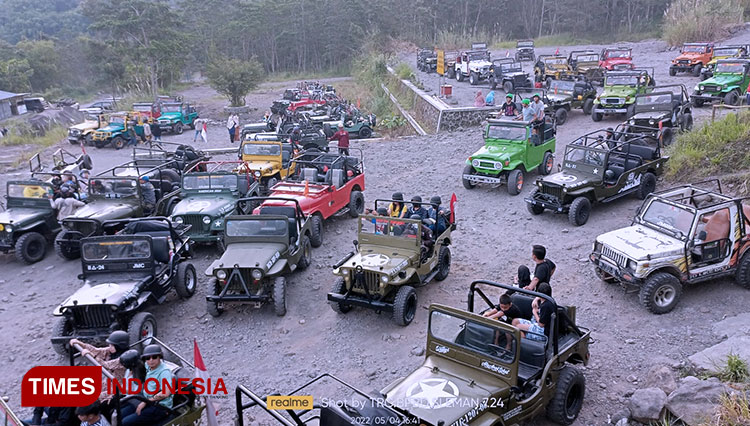 Suasana kunjungan wisatawan ke destinasi Petilasan Mbah Marijan di Kawasan Lereng Gunung Merapi, Kabupaten Sleman. (FOTO: Fajar Rianto/TIMES Indonesia)
