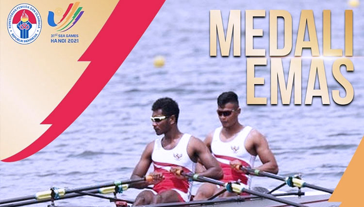 Rowing Sumbang Dua Emas dan Satu Perak untuk Indonesia di SEA Games 2021