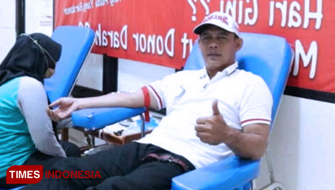 Ketua DPRD Pangandaran Ajak Warga Giat Donor Darah