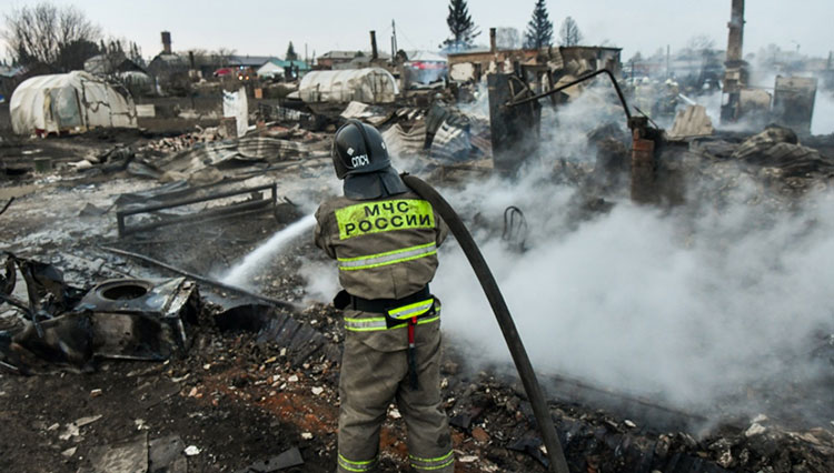 Hutan di Rusia Terbakar Delapan Orang Meninggal Dunia