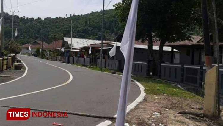 Gegara Debu Batu Bara PLTU Tidore, Warga Kibarkan Bendera Putih