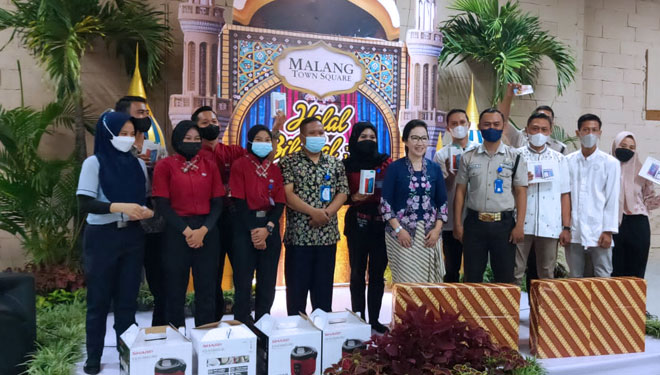 Matos menggelar silaturahmi halalbihalal bersama karyawan. (Foto: Matos for TIMES Indonesia)