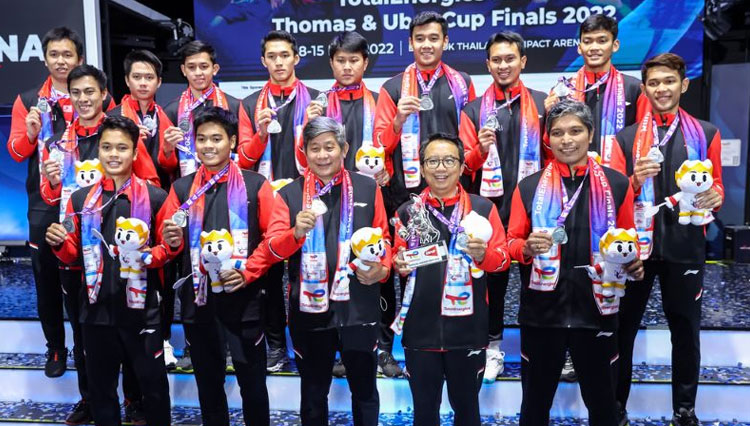 Menpora Zainudin Amali Apresiasi Perjuangan Tim Bulutangkis Indonesia di Piala Thomas 2022