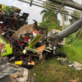 Berikut Identitas Korban Kecelakaan Tunggal Bus di Tol Mojokerto