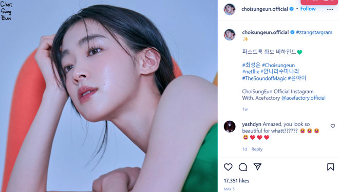 The Sound of Magic jadi Terpopuler, Lambungkan Nama Choi Sung Eun
