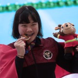 Baru 17 Tahun, Perenang Flairene Candrea Wonomiharjo Sumbang Medali Emas SEA Games 2021 Vietnam