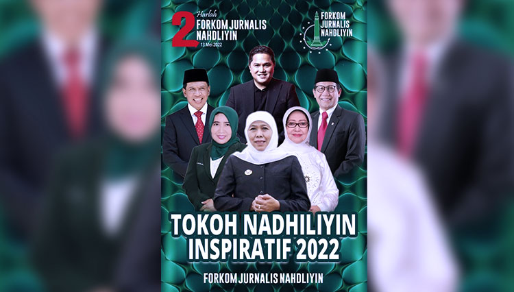 Forum Komunikasi Jurnalis Nahdliyin memberi penghargaan kepada 6 Tokoh Nahdliyin Inspiratif 2022. (FOTO: Dok. FJN) 