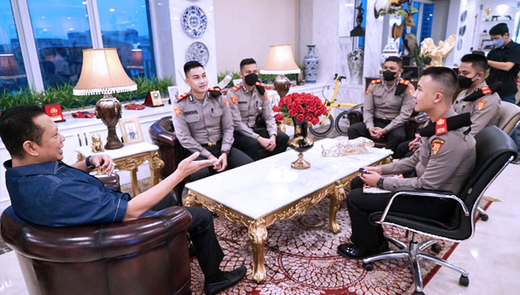 Ketua MPR RI Apresiasi Mahasiswa PTIK Sosialisasi Bahaya Narkoba ke Masyarakat
