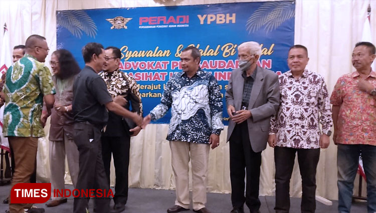 Advokat Peradi Pergerakan Gelar Syawalan, Singgung Masalah Organisasi Advokat
