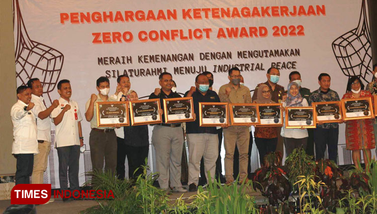 Disnaker Kabupaten Malang Inisiasi Pemberian Zero Conflict Award 2022 Pertama di Jatim