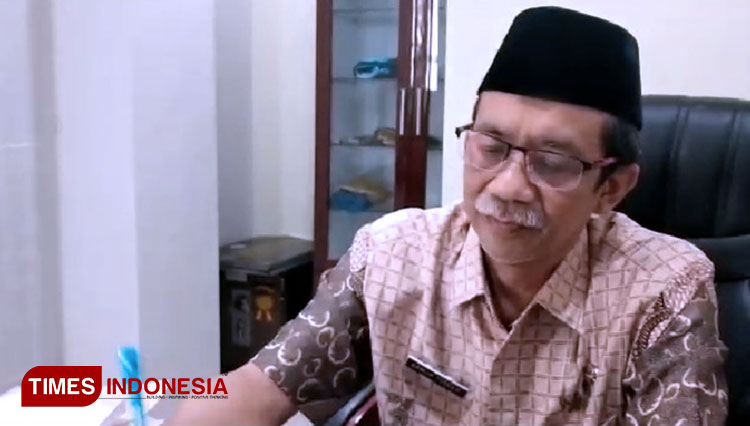 Kasi Haji Kementrian Agama (Kemenag) Kabupaten Blitar Hamim Thohari. (Foto: Sholeh/ TIMES Indonesia)