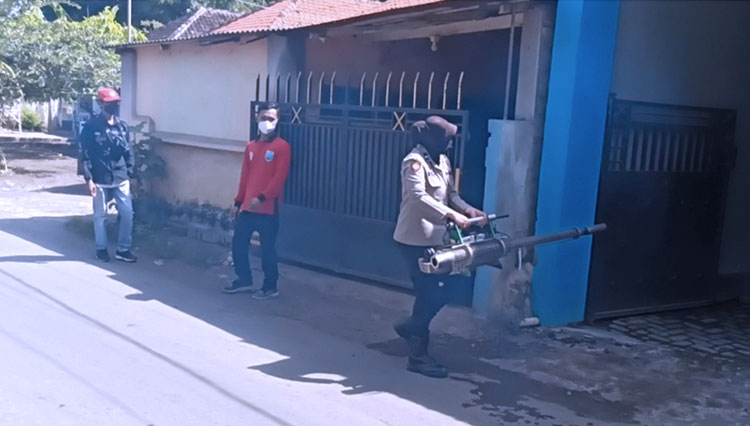 Wabah DBD di Kabupaten Probolinggo Kian Marak, Polisi Lakukan Aksi Nyata